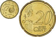 World Coins - Spain, 20 Euro Cent, 2008, Madrid, , Brass, KM:1071