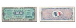 World Coins - Banknote, France, 100 Francs, 1944 Flag/France, 1944, 1944-06-01, UNC(60-62)