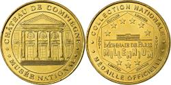 World Coins - France, Token, Touristic token, Compiègne - Chateau et musée, Arts & Culture