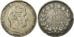 World Coins - Coin, France, Louis-Philippe, 5 Francs, 1831, Lyon, , Silver, KM:744.2