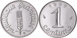 World Coins - Coin, France, Épi, Centime, 1989, Paris, série FDC, , Stainless