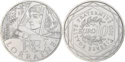 World Coins - France, 10 Euro, Lorraine, 2012, , Silver