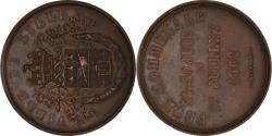 World Coins - France, Medal, Fête Communale, Arts & Culture, 1862, Lecomte, Ville de Lille