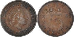 World Coins - Coin, Netherlands, 5 Cents, 1963