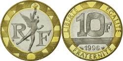 World Coins - Coin, France, Génie, 10 Francs, 1996, , Bi-Metallic, Gadoury:827a