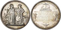 World Coins - France, Medal, Comptoir National d'Escompte de Paris, 1850, Silver, Cavalier