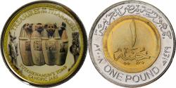 World Coins - Egypt, Token, Trésors des Pharaons, Tutankhamun'S Tomb Conapic Jars