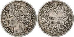 World Coins - France, 2 Francs, Cérès, 1895, Paris, Silver, , Gadoury:530a