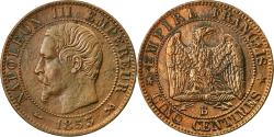 World Coins - Coin, France, Napoleon III, Napoléon III, 5 Centimes, 1853, Rouen,