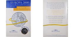 World Coins - France, 6.55957 Francs, Europa, BU, 2000, MDP, Silver,