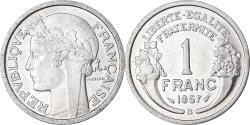 World Coins - Coin, France, Morlon, Franc, 1957, Beaumont - Le Roger, , Aluminum