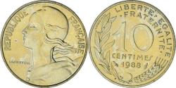 World Coins - Coin, France, Marianne, 10 Centimes, 1988, Paris, , Aluminum-Bronze