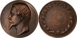 World Coins - France, Medal, Napoléon III, Concours d'Animaux, Copper, Chabaud,