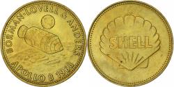 World Coins - France, Token, Apollo 8, Borman, Lovell, Anders, Bronze-Aluminium,
