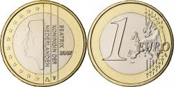 World Coins - Netherlands, Beatrix, Euro, 2007, Utrecht, BU, , Bi-Metallic, KM:240