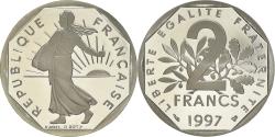 World Coins - Coin, France, Semeuse, 2 Francs, 1997, Paris, Proof, , Nickel