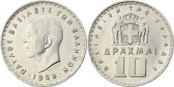 World Coins - Greece, Paul I, 10 Drachmai, 1959, Athens, Nickel, , KM:84