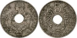 World Coins - FRENCH INDO-CHINA, 5 Cents, 1923, Paris, Copper-nickel, , KM:18