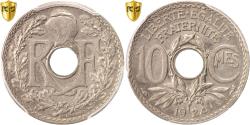 World Coins - Coin, France, Lindauer, 10 Centimes, 1924, Paris, PCGS, MS63,