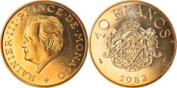 World Coins - Coin, Monaco, Rainier III, 10 Francs, 1982, , Copper-Nickel-Aluminum