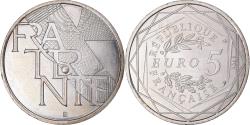 World Coins - France, 5 Euro, 2013, Fraternité, , Silver
