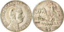 World Coins - Coin, Italy, Vittorio Emanuele III, Lira, 1913, Rome, , Silver, KM:45