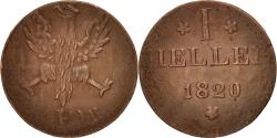 World Coins - Coin, German States, FRANKFURT AM MAIN, Heller, 1820, Frankfurt,
