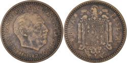 World Coins - Spain, 1 Peseta, 1947