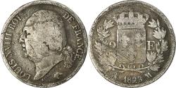 World Coins - Coin, France, Louis XVIII, Louis XVIII, 2 Francs, 1823, Toulouse,