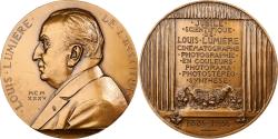 World Coins - France, Medal, Louis Lumière, Jubilé scientifique, 1978, Bronze, Prud'homme