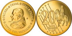 World Coins - Vatican, 20 Centimes, 2006, unofficial private coin, , Bi-Metallic