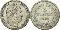 World Coins - Coin, France, Louis-Philippe, 5 Francs, 1835, Rouen, , Silver