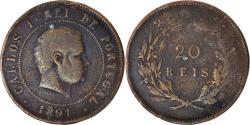World Coins - Coin, Portugal, 20 Reis, 1891
