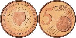 World Coins - Netherlands, 5 Euro Cent, 2002, Utrecht, , Copper Plated Steel, KM:236