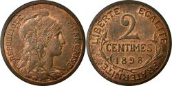 World Coins - Coin, France, Dupuis, 2 Centimes, 1898, Paris, , Bronze, Gadoury:107