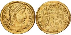 Ancient Coins - Roman Empire, Constantius II, Solidus, 355-361, Nicomedia, Gold,