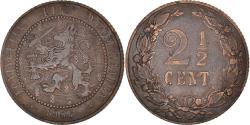 World Coins - Coin, Netherlands, Wilhelmina I, 2-1/2 Cent, 1906, , Bronze, KM:134