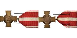 World Coins - France, Croix de la Valeur Militaire, WAR, Medal, Excellent Quality, Bronze, 37