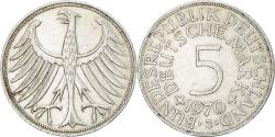 World Coins - Coin, GERMANY - FEDERAL REPUBLIC, 5 Mark, 1970, Hambourg, , Silver