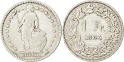 World Coins - Coin, Switzerland, Franc, 1904, Bern, , Silver, KM:24