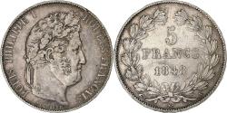 World Coins - France, 5 Francs, Louis-Philippe, 1848, Paris, Silver, , Gadoury:678a