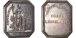 World Coins - France, Medal, République Française, Corps Législatif, An VIII, Gatteaux