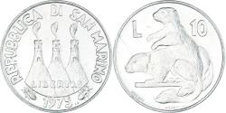 World Coins - Coin, San Marino, 10 Lire, 1975