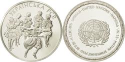 World Coins - France, Medal, Nations du Monde, Ukraine R.S.S., Politics, Society, War