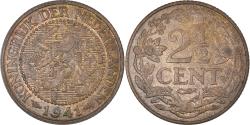 World Coins - Coin, Netherlands, Wilhelmina I, 2-1/2 Cent, 1941, , Bronze, KM:150