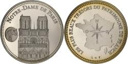 World Coins - France, Medal, Cathédrale Notre-Dame de Paris, Copper-nickel,
