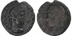 Ancient Coins - Crispus, Follis, 317-326, Incuse strike, Bronze,