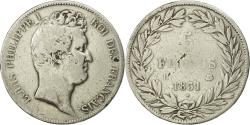 World Coins - Coin, France, Louis-Philippe, 5 Francs, 1831, Lyon, , Silver, KM:735.4