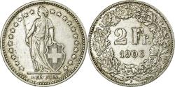 World Coins - Coin, Switzerland, 2 Francs, 1906, Bern, , Silver, KM:21