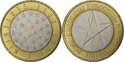 World Coins - Slovenia, 3 Euro, 2008, Utrecht, Bi-Metallic,